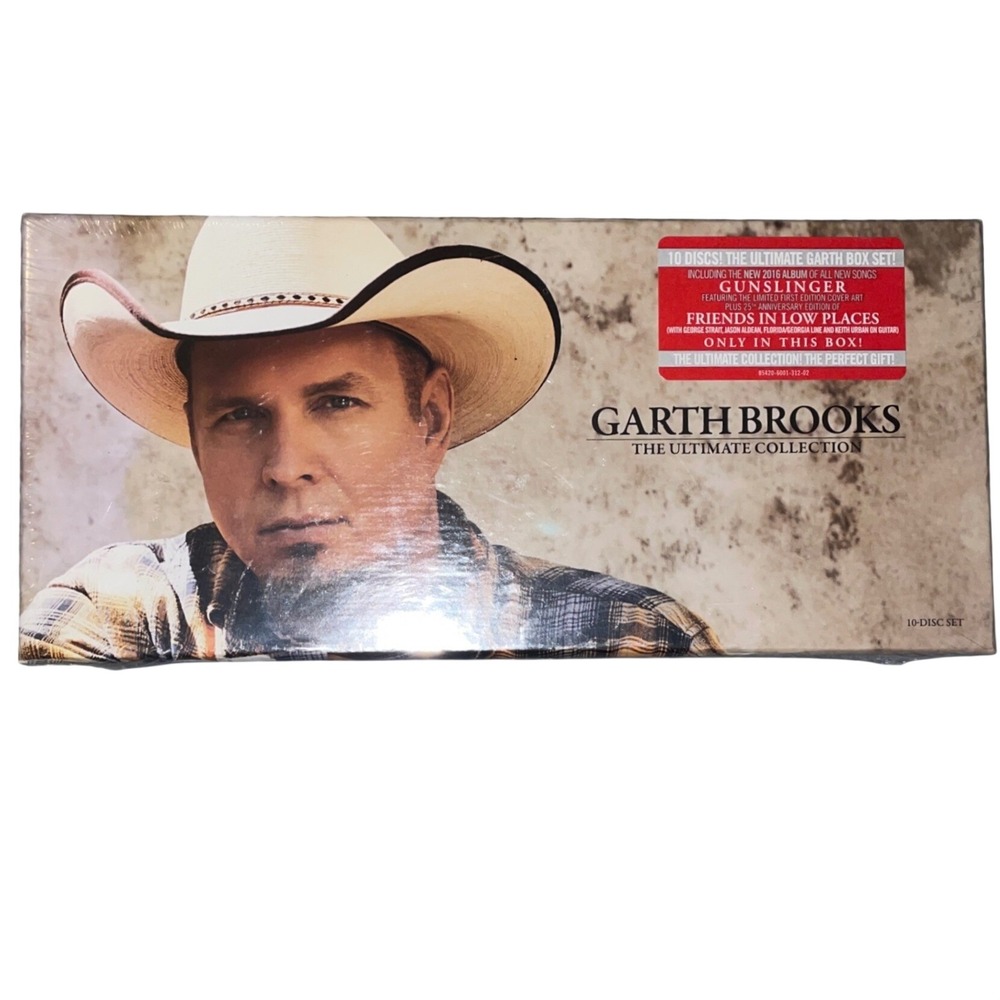 Garth Brooks The Ultimate Collection 10-Disc CD Box Set Gunslinger New Sealed